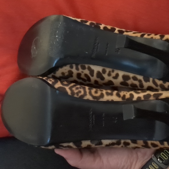 YSL leopard print heels - size 40 (US9) - Picture 3 of 7
